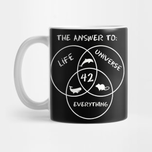 42 The Answer To Life Universe And Everything Shirt Mug